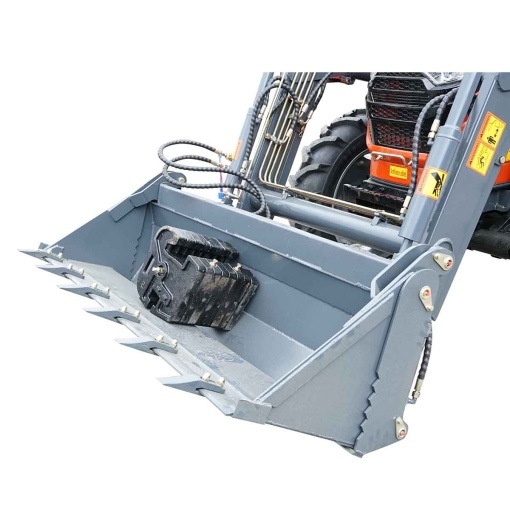 Tractor 90CP, 4x4 cu incarcator frontal, cabina inchisa, roti 14.9-30/9.5-24 - Img 6