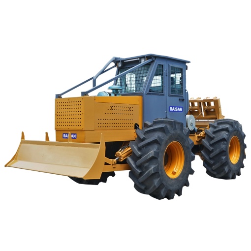 Tractor forestier cu motor DEUTZ 6 cilindri, 100cp, anvelope tari 23.1/26, Punti WOLA 55C - Img 3