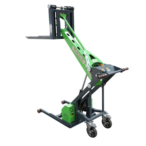 Transpalet electric 24V cu sarcina maxima 650 Kg, inaltime ridicare 1500mm, furci 950mm THOR - Img 4