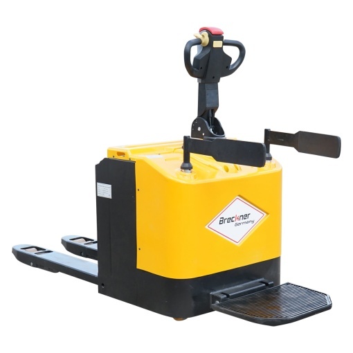 Transpalet electric cu sarcina maxima 1.5T, inaltime ridicare 85-200mm, furci 1150mm Breckner Germany - Img 6