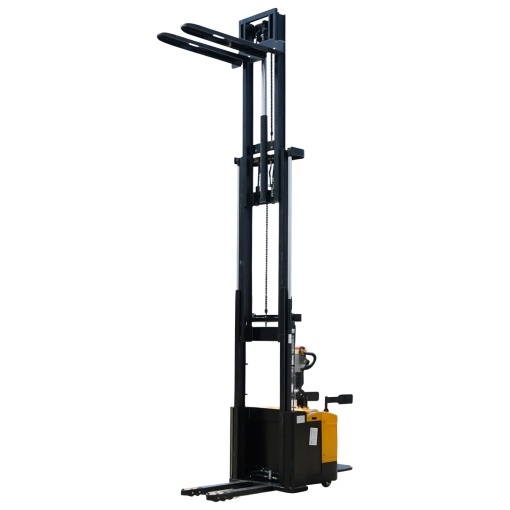 Transpalet electric cu sarcina maxima 2.5T, inaltime ridicare 4500mm, furci 1150mm Breckner Germany - Img 4