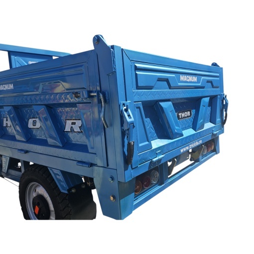 Triciclu electric Thor Magnum2 1200W 60V45Ah basculare hidraulica - Img 10