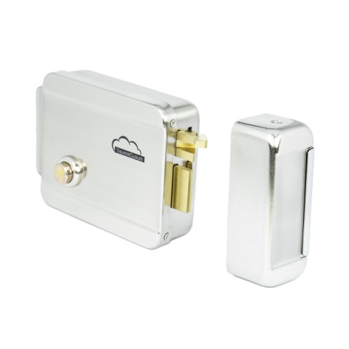 Yala electromagnetica SilverCloud YL500 cu butuc, deschidere pe partea stanga, Fail Secure NO - Img 8