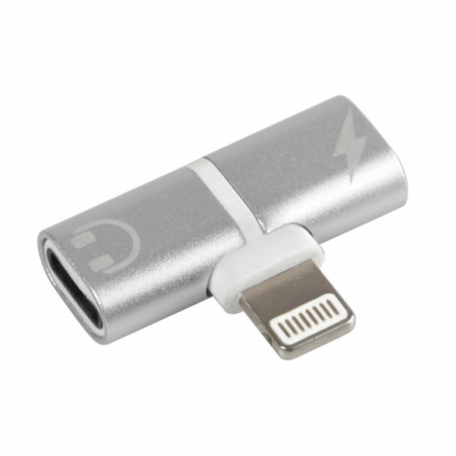 Adaptor pentru conectarea cablului de reîncărcare si a castilor - LAMPA