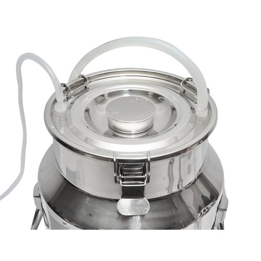 Aparat de muls portabil cu 1 post pentru vaci bidon inox 18L - Img 3
