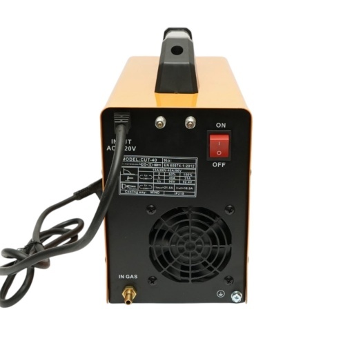Aparat de taiere cu plasma tip invertor 40A, 220V, grosime 1-8mm, regulator presiune aer, afisaj digital CUT40 Breckner Germany - Img 5