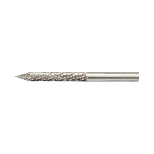 Burghiu cutter calibrare orificii petice anvelope tip ciuperca 8x104mm otel aliat 94-008 Breckner Germany - Img 2