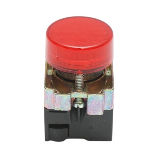 Buton indicator LED rosu 24V LAY5 Breckner Germany - Img 2