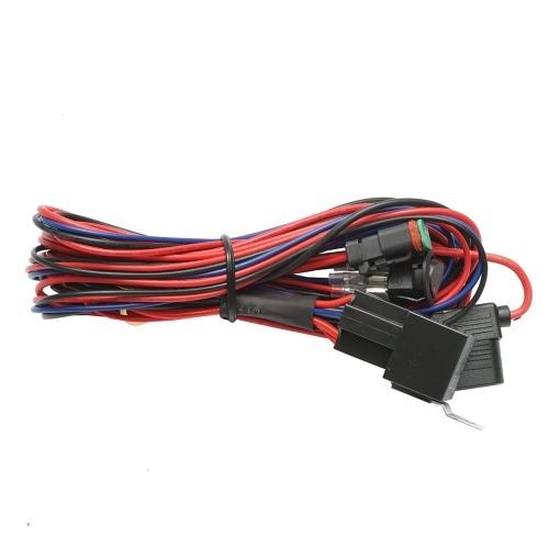Cablaj cu buton releu si siguranta pentru proiectoare DC 12V/40A Breckner Germany - Img 2