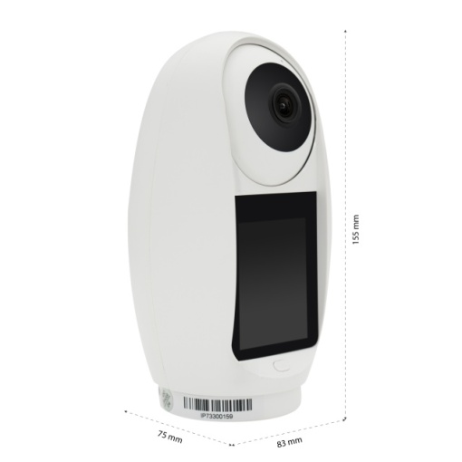 Camera supraveghere video PNI IP733 3MP, audio si video bidirectional, cu buton apelare prin Bluetooth, ecran, functie baby monitor - Img 3