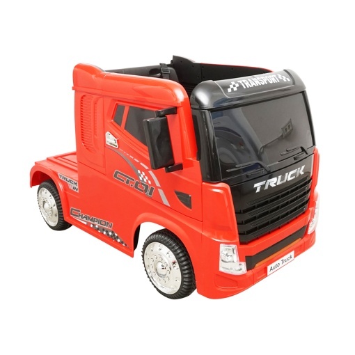 Camion electric rosu cu acumulator 12V/7Ah si telecomanda JJ2011 pentru copii 3 ani - Img 10