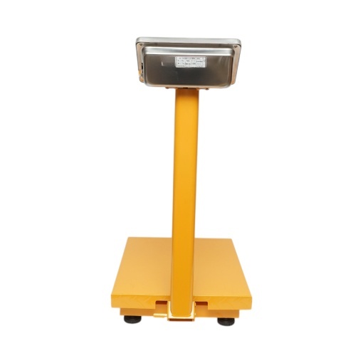 Cantar electronic de podea 350kg tip platforma 500x400mm cu brat pliabil, afisaj LCD - Img 4