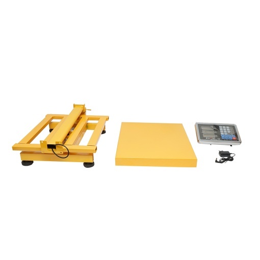 Cantar electronic de podea tip platforma 350 Kg cu brat pliabil, ecran LCD Breckner Germany - Img 6