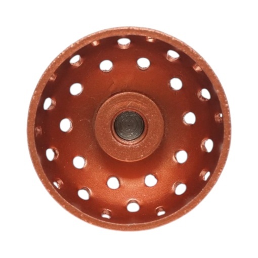 Cap abraziv polizat anvelope 50mm, granulatie 65, tija 3/8 inch - Img 6
