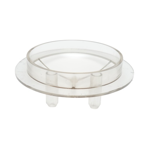 Capac transparent bidon 30L cu 2 iesiri pentru aparat de muls vaci Breckner Germany - Img 3