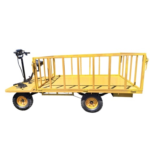 Carucior platforma electrica transport marfa 800W, 40V, 2.5x1.25m sarcina maxima 1000Kg THOR - Img 4