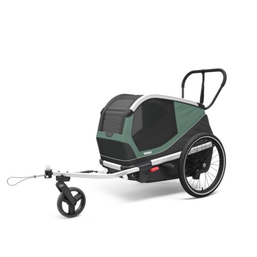 Carucior transport caini Thule Bexey M, Hazy Green - Img 6