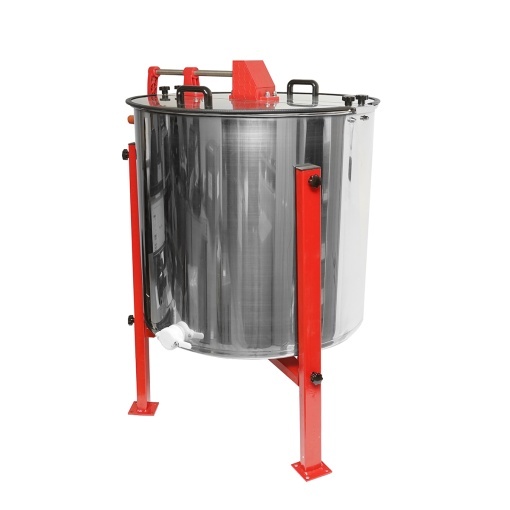 Centrifuga manuala apicola, extractor miere din inox cu 4 rame - Img 2