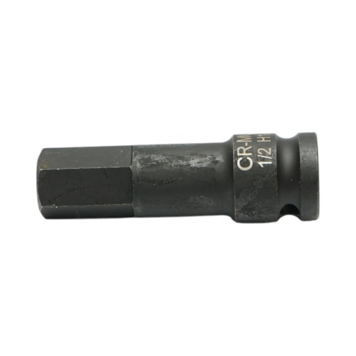 Cheie tubulara de impact bit hexagonal H18, 78mm, patrat 1/2 inch Cr-Mo Breckner Germany - Img 3