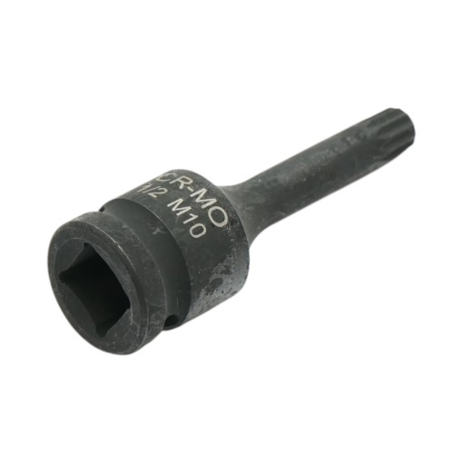 Cheie tubulara de impact bit spline M10, 78mm, patrat 1/2 inch Cr-Mo Breckner Germany - Img 5