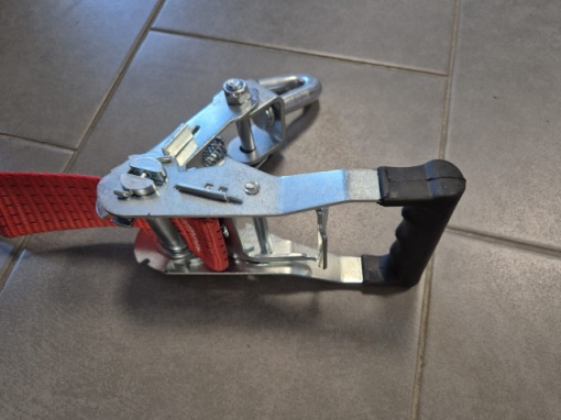 Chinga auto 3.5m - carlige rotative - (banda 5 cm) - Img 5