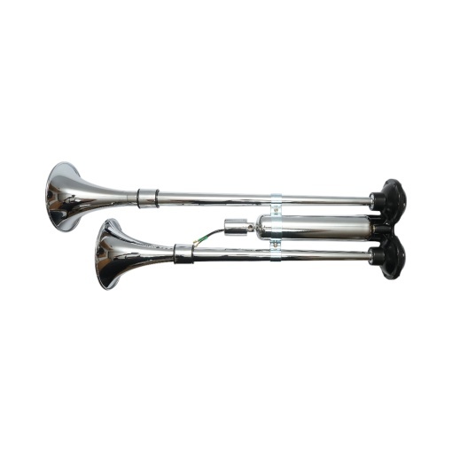 Claxon 2 trompete 12V/24V pentru compresor de aer - Img 5