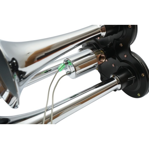 Claxon 3 trompete pentru compresor aer 12/24V - Img 6
