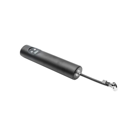 Compresor aer portabil negru 12,4V baterie 6000Am reincarcabila 250x56x47mm cu accesorii - Img 4