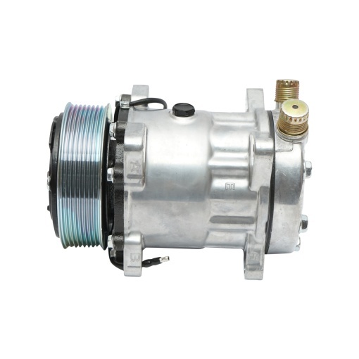 Compresor clima A/C Mercedes Sprinter, Case IH, Fiat, Ford, New Holland cod OEM 82016158, 87709786, 82008689, 82002069, 81866263 - Img 2