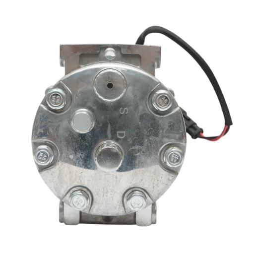 Compresor clima AC 12V New Holland, Case IH Z=10 cod OEM 87709773, 87300121, QP7H15-6020G - Img 5