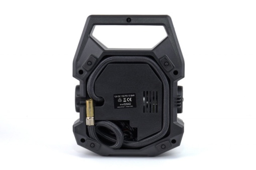 Compresor de aer cu manometru digital și lumină LED 12V - Img 2