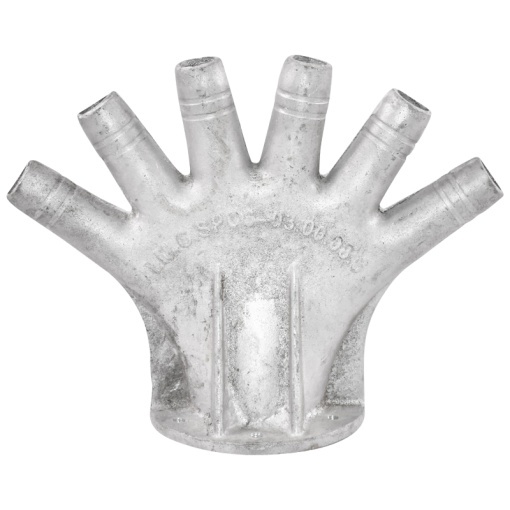 Corp absorbtie exhaustor SPC 6 (distribuitor aer / manusa cu 6 degete) - Img 3