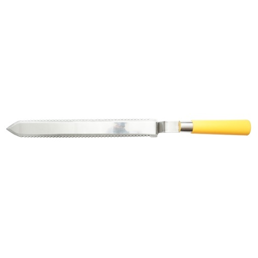 Cutit din inox pentru descapacit 440mm cu maner plastic - Img 4