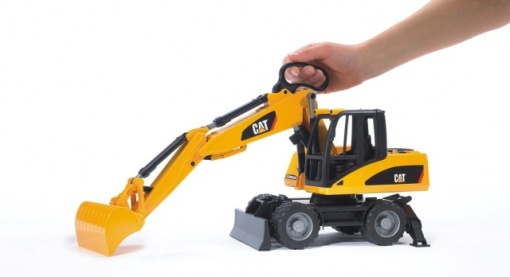Excavator cu roti, Caterpillar - Bruder 2445 - Img 3