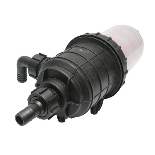 Filtru erbicidator transparent cu 2 site si valva autocuratare, racord 25mm - Img 5