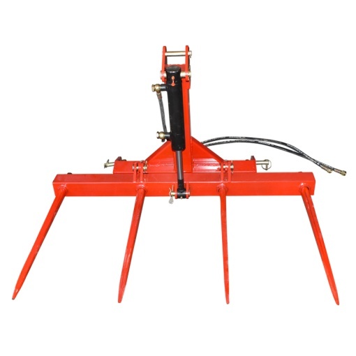 Furca spate hidraulica pentru incarcat baloti 250kg cu 4 tepuse 800mm - Img 3