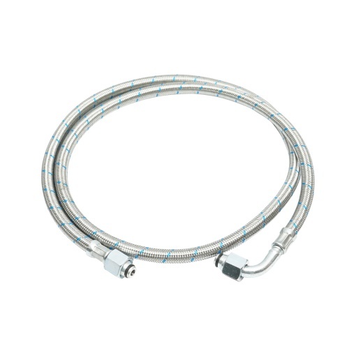Furtun hidraulic 1300mm (1260mm), grosime 10mm pentru troliu Tractor Forestier - Img 2