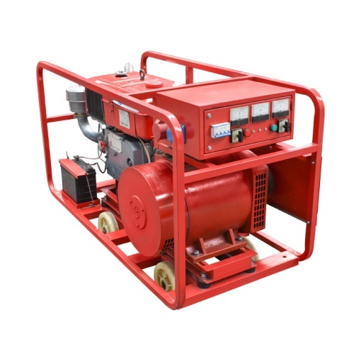 Generator electric 12kW 220/380v, motor diesel ZH1110, generator STC-12kW Konig Traktoren - Img 3
