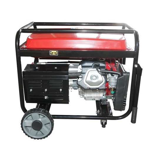 Generator electric cu ATS 7kW, 220V, motor pe benzina 18CP, pornire electrica/manuala Breckner Germany - Img 4