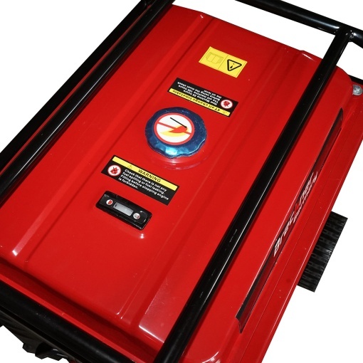 Generator electric cu ATS 7kW, 220V, motor pe benzina 18CP, pornire electrica/manuala Breckner Germany - Img 14