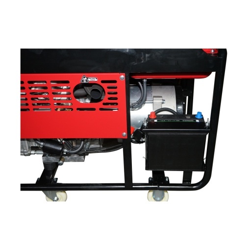 Generator electric Diesel 220V 9KW 50Hz, pornire electrica si AVR Breckner Germany - Img 6