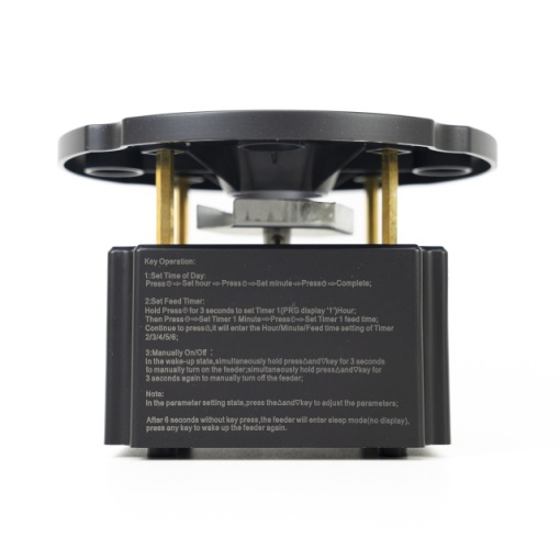 Hranitoare automata de mancare PNI MyPet PT024 pentru animale salbatice alimentare cu 4 baterii AA sau baterie de 12V - Img 2