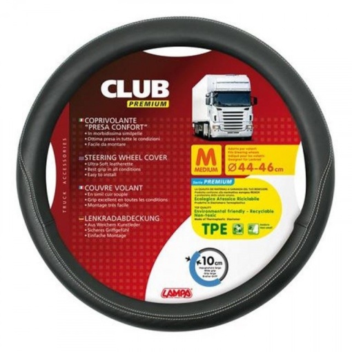 Husa Volan Lampa Club Premium Negru 44-46cm - Img 2