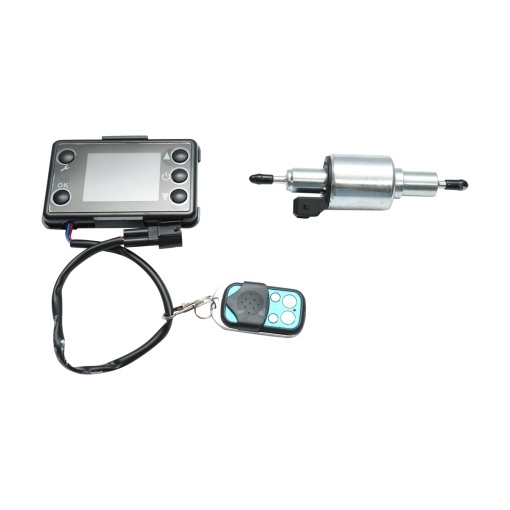 Incalzitor stationar, sirocou 12-24V, 5KW, display LCD, cu telecomanda si bujie Kyocera Breckner Germany - Img 6