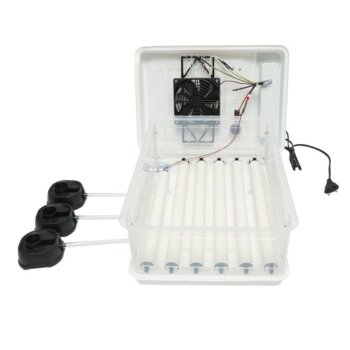Incubator automat 30 oua 50W, 12V-220V cu rotire automata, control temperatura, umiditate, afisaj digital - Img 2