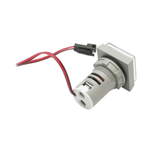 Indicator digital ore functionare LED alb 0-999H, 220V/380V AC Ø 22mm Breckner Germany - Img 5