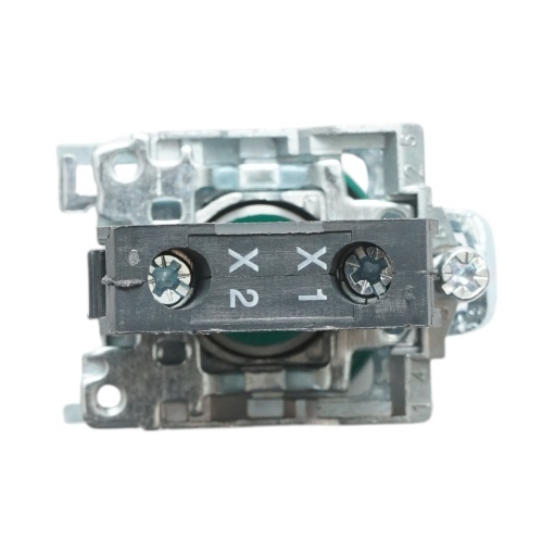 Indicator semnalizare LED verde 220V, 14mA, TB4 Breckner Germany - Img 5