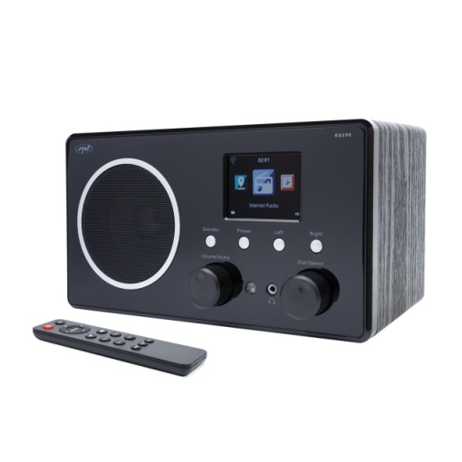 Internet radio DAB si FM PNI RD290 prin Wi-Fi, analog FM, Spotify Connect, APP Air Music Control, DLNA si UPnP, Dual Alarm, AUX-in 3.5, Line-out 3.5, ecran color 2.4 inch - Img 6