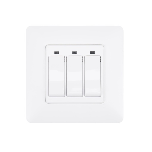 Intrerupator inteligent triplu PNI SmartHome WS323 pentru control lumini prin internet compatibil cu APP TuyaSmart - Img 2