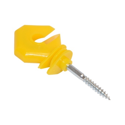 Izolator premium tip romb galben pentru gard electric Breckner Germany - Img 3